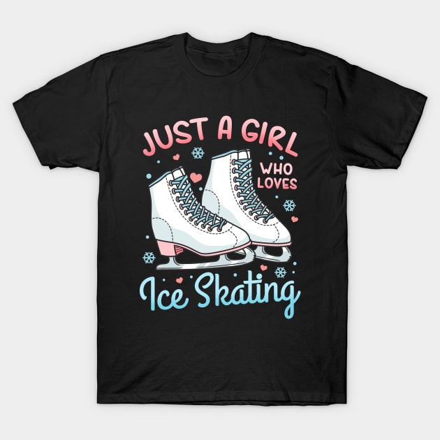 Ice Skating Ice Skater Figure Skater Ice Skating Lover T-Shirt by CreativeGiftShop
